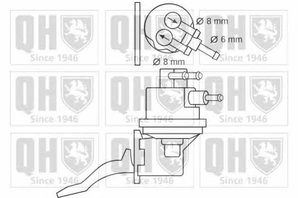 Quinton Hazell QFP237 Pompa paliwowa QFP237: Dobra cena w Polsce na 2407.PL - Kup Teraz!