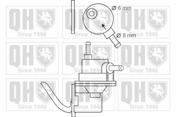 Quinton Hazell QFP43 Fuel pump QFP43: Buy near me in Poland at 2407.PL - Good price!