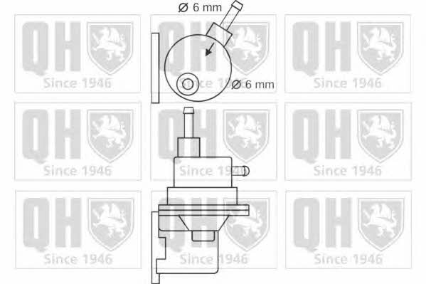 Quinton Hazell QFP46 Fuel pump QFP46: Buy near me in Poland at 2407.PL - Good price!