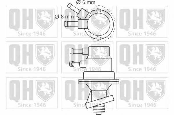Quinton Hazell QFP527 Fuel pump QFP527: Buy near me in Poland at 2407.PL - Good price!