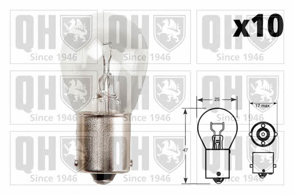 Quinton Hazell QBL382 Glow bulb P21W 12V 21W QBL382: Buy near me in Poland at 2407.PL - Good price!