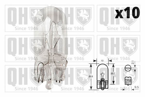 Quinton Hazell QBL504 Лампа накаливания W3W 12V 3W QBL504: Купить в Польше - Отличная цена на 2407.PL!
