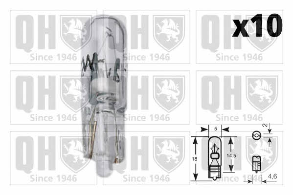 Quinton Hazell QBL286 Halogen lamp 12V QBL286: Buy near me at 2407.PL in Poland at an Affordable price!