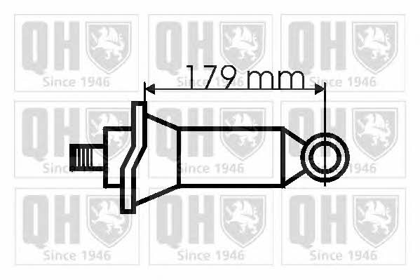 Quinton Hazell 127314 Rear oil shock absorber 127314: Buy near me in Poland at 2407.PL - Good price!