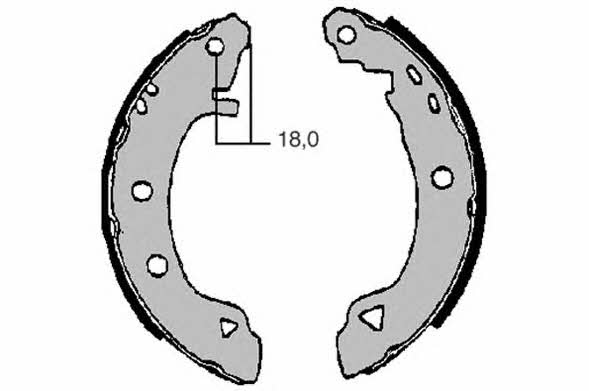 Raicam 7003RP Parking brake shoes 7003RP: Buy near me at 2407.PL in Poland at an Affordable price!