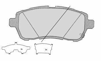 Raicam RA.0940.2 Brake Pad Set, disc brake RA09402: Buy near me in Poland at 2407.PL - Good price!