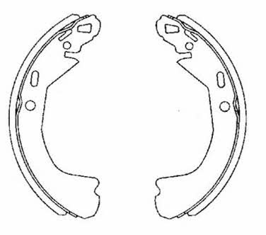 Raicam RA20530 Parking brake shoes RA20530: Buy near me at 2407.PL in Poland at an Affordable price!