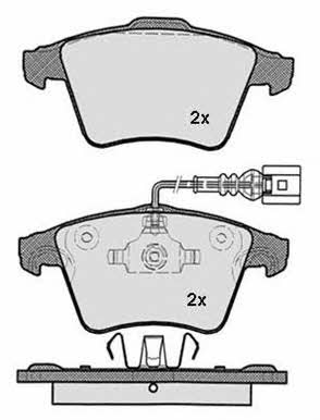 Raicam RA.0857.1 Brake Pad Set, disc brake RA08571: Buy near me at 2407.PL in Poland at an Affordable price!