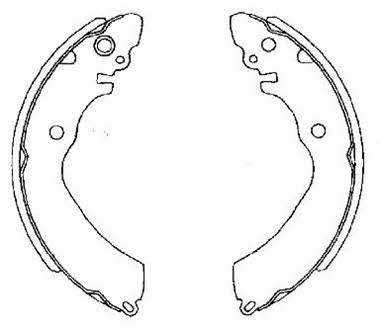 Raicam RA20280 Parking brake shoes RA20280: Buy near me in Poland at 2407.PL - Good price!