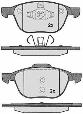 Raicam RA.0820.0 Тормозные колодки дисковые, комплект RA08200: Отличная цена - Купить в Польше на 2407.PL!