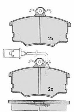 Raicam RA.0323.1 Brake Pad Set, disc brake RA03231: Buy near me in Poland at 2407.PL - Good price!