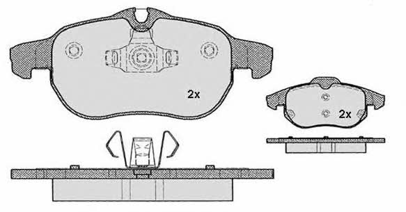 Raicam RA.0797.2 Brake Pad Set, disc brake RA07972: Buy near me in Poland at 2407.PL - Good price!