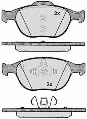 Raicam RA.0785.1 Scheibenbremsbeläge, Set RA07851: Kaufen Sie zu einem guten Preis in Polen bei 2407.PL!