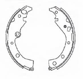 Raicam RA20170 Brake shoe set RA20170: Buy near me in Poland at 2407.PL - Good price!