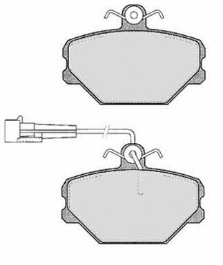 Raicam RA.0349.1 Brake Pad Set, disc brake RA03491: Buy near me in Poland at 2407.PL - Good price!