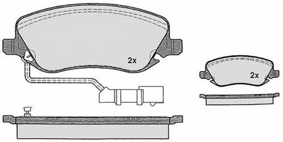 Raicam RA.0798.0 Brake Pad Set, disc brake RA07980: Buy near me in Poland at 2407.PL - Good price!