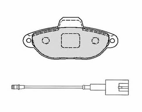 Raicam RA.0446.5 Brake Pad Set, disc brake RA04465: Buy near me in Poland at 2407.PL - Good price!