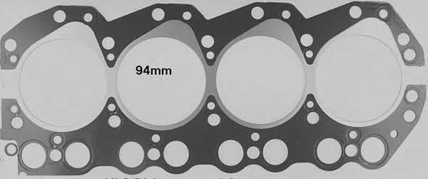 Victor Reinz 61-53405-10 Gasket, cylinder head 615340510: Buy near me in Poland at 2407.PL - Good price!