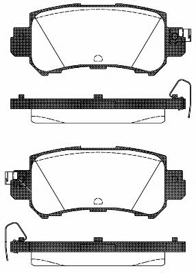 Remsa 1507.00 Brake Pad Set, disc brake 150700: Buy near me in Poland at 2407.PL - Good price!