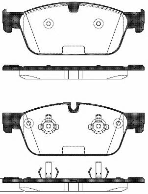 Remsa 1511.00 Brake Pad Set, disc brake 151100: Buy near me in Poland at 2407.PL - Good price!