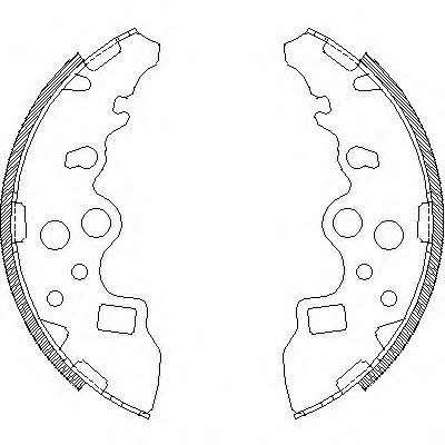 Remsa 4159.00 Brake shoe set 415900: Buy near me in Poland at 2407.PL - Good price!