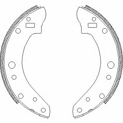 Remsa 4229.00 Brake shoe set 422900: Buy near me in Poland at 2407.PL - Good price!