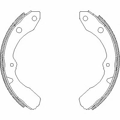 Remsa 4359.00 Brake shoe set 435900: Buy near me in Poland at 2407.PL - Good price!