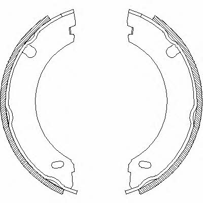 Remsa 4696.00 Parking brake shoes 469600: Buy near me in Poland at 2407.PL - Good price!