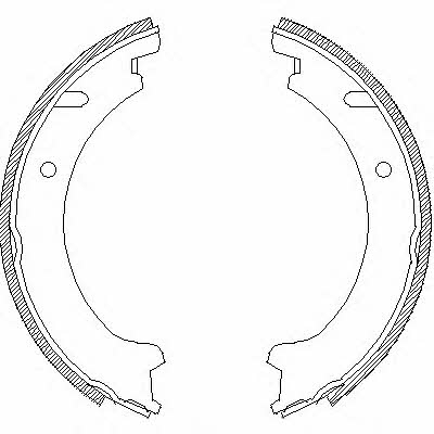 Remsa 4721.00 Parking brake shoes 472100: Buy near me at 2407.PL in Poland at an Affordable price!