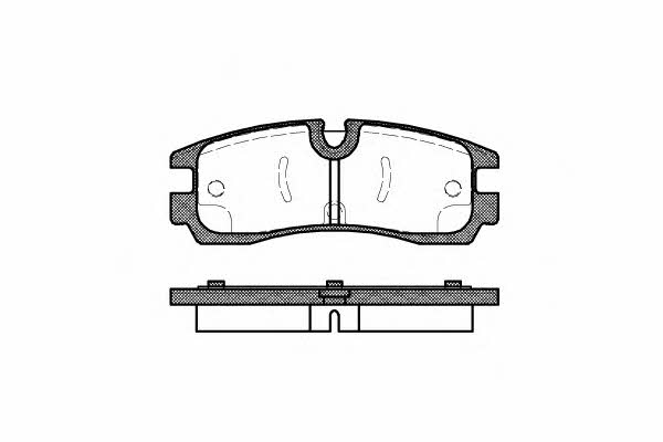 Remsa 0566.30 Brake Pad Set, disc brake 056630: Buy near me in Poland at 2407.PL - Good price!