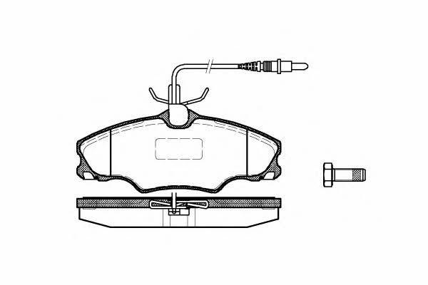 Remsa 0603.04 Brake Pad Set, disc brake 060304: Buy near me in Poland at 2407.PL - Good price!