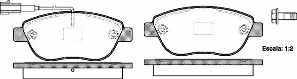 Remsa 0859.11 Brake Pad Set, disc brake 085911: Buy near me in Poland at 2407.PL - Good price!