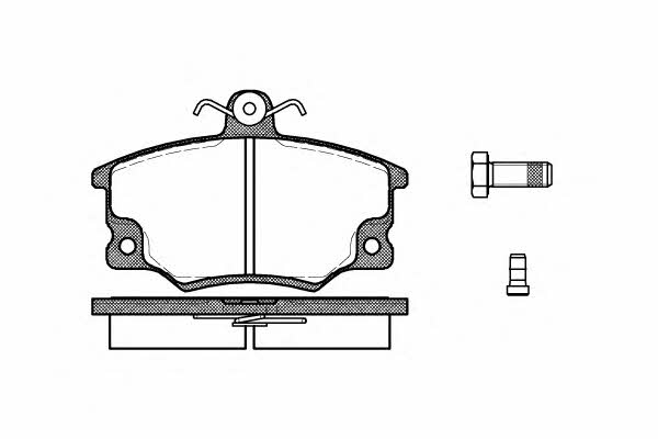 Remsa 0146.62 Scheibenbremsbeläge, Set 014662: Kaufen Sie zu einem guten Preis in Polen bei 2407.PL!