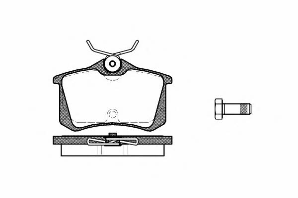 Remsa 0263.20 Brake Pad Set, disc brake 026320: Buy near me in Poland at 2407.PL - Good price!