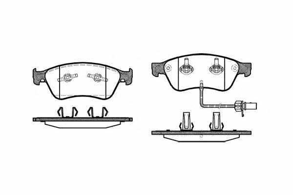 Remsa 1056.02 Brake Pad Set, disc brake 105602: Buy near me in Poland at 2407.PL - Good price!