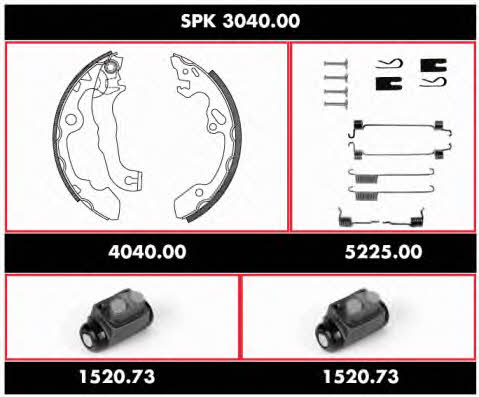 Remsa SPK 3040.00 Колодки тормозные барабанные, комплект SPK304000: Отличная цена - Купить в Польше на 2407.PL!