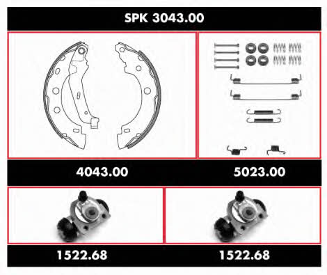 Remsa SPK 3043.00 Brake shoe set SPK304300: Buy near me in Poland at 2407.PL - Good price!
