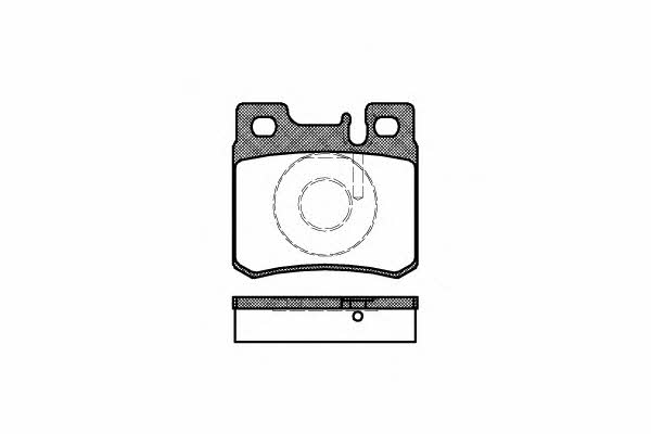 Remsa 0282.20 Brake Pad Set, disc brake 028220: Buy near me in Poland at 2407.PL - Good price!