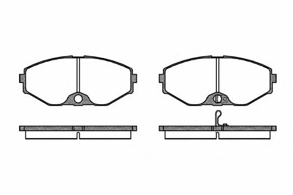 Remsa 0375.02 Brake Pad Set, disc brake 037502: Buy near me in Poland at 2407.PL - Good price!