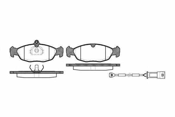 Remsa 0393.02 Brake Pad Set, disc brake 039302: Buy near me at 2407.PL in Poland at an Affordable price!