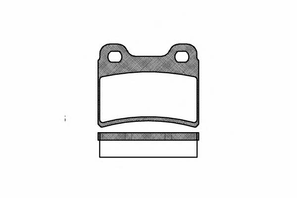 Remsa 0417.00 Brake Pad Set, disc brake 041700: Buy near me in Poland at 2407.PL - Good price!