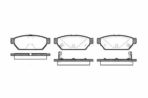 Remsa 0440.02 Brake Pad Set, disc brake 044002: Buy near me at 2407.PL in Poland at an Affordable price!