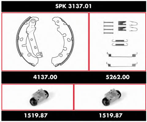 Remsa SPK 3137.01 Колодки тормозные барабанные, комплект SPK313701: Отличная цена - Купить в Польше на 2407.PL!