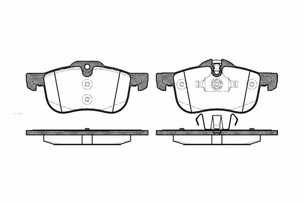 Remsa 0719.00 Brake Pad Set, disc brake 071900: Buy near me in Poland at 2407.PL - Good price!