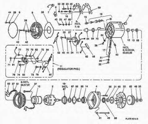  1117069 Alternator 1117069: Buy near me in Poland at 2407.PL - Good price!