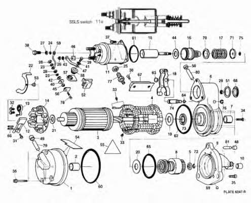  10478811 Starter 10478811: Buy near me in Poland at 2407.PL - Good price!