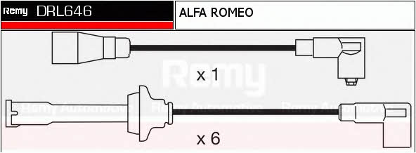 Remy DRL646 Przewody wysokiego napięcia, komplet DRL646: Dobra cena w Polsce na 2407.PL - Kup Teraz!