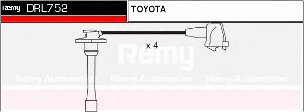 Remy DRL752 Провода высоковольтные, комплект DRL752: Отличная цена - Купить в Польше на 2407.PL!