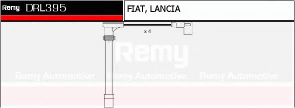 Remy DRL395 Zündkabel kit DRL395: Kaufen Sie zu einem guten Preis in Polen bei 2407.PL!