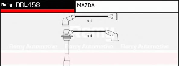 Remy DRL458 Ignition cable kit DRL458: Buy near me in Poland at 2407.PL - Good price!